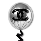 Mylar Balloon Dream 2 Silver | Acrylic Silhouette