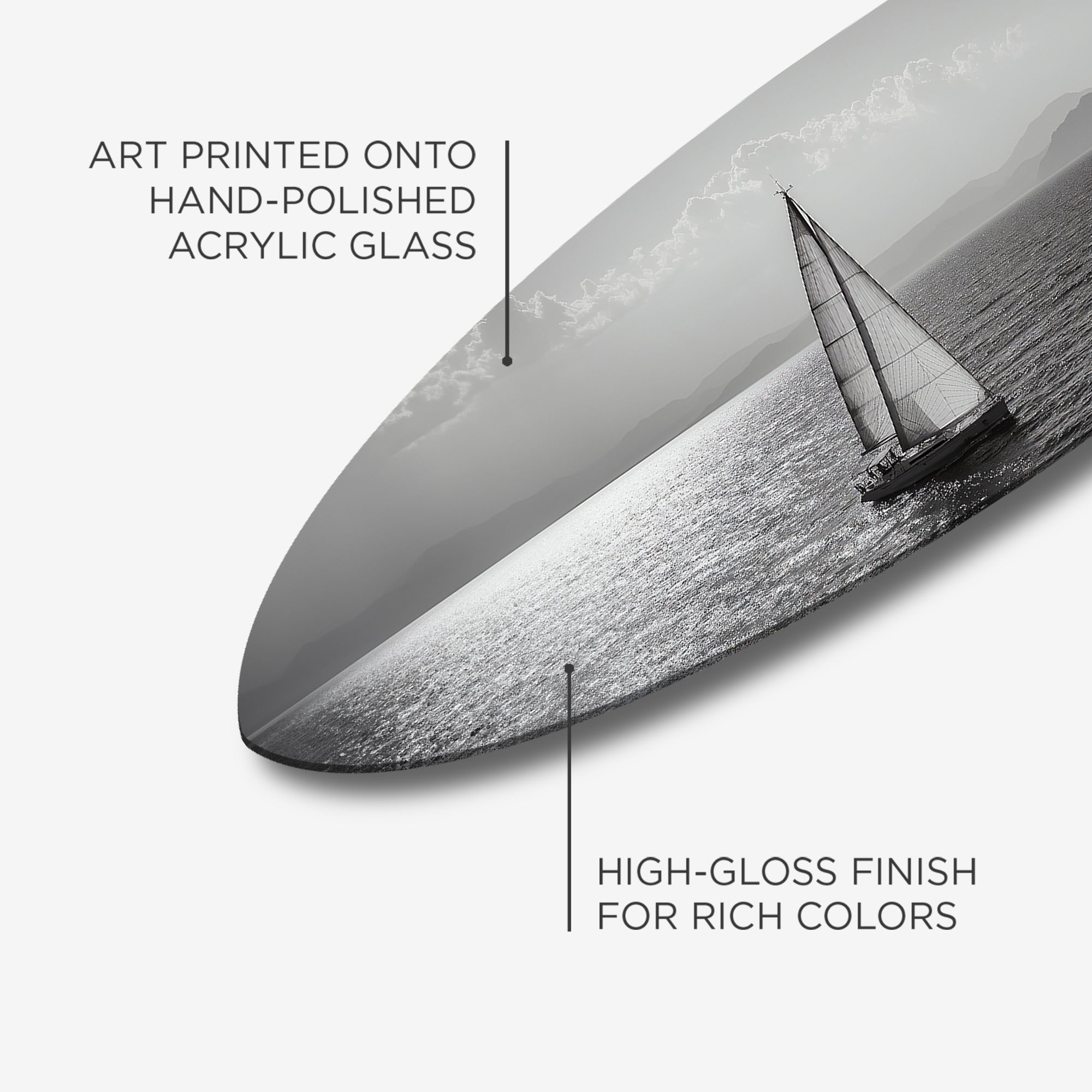 Edge of Silence Surfboard Secondary image