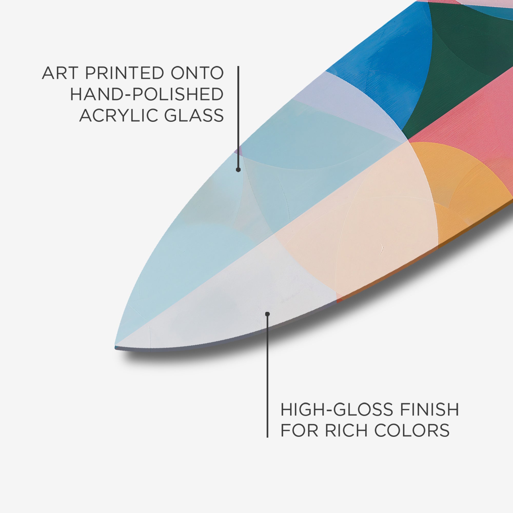 Radiant Rounds Surfboard