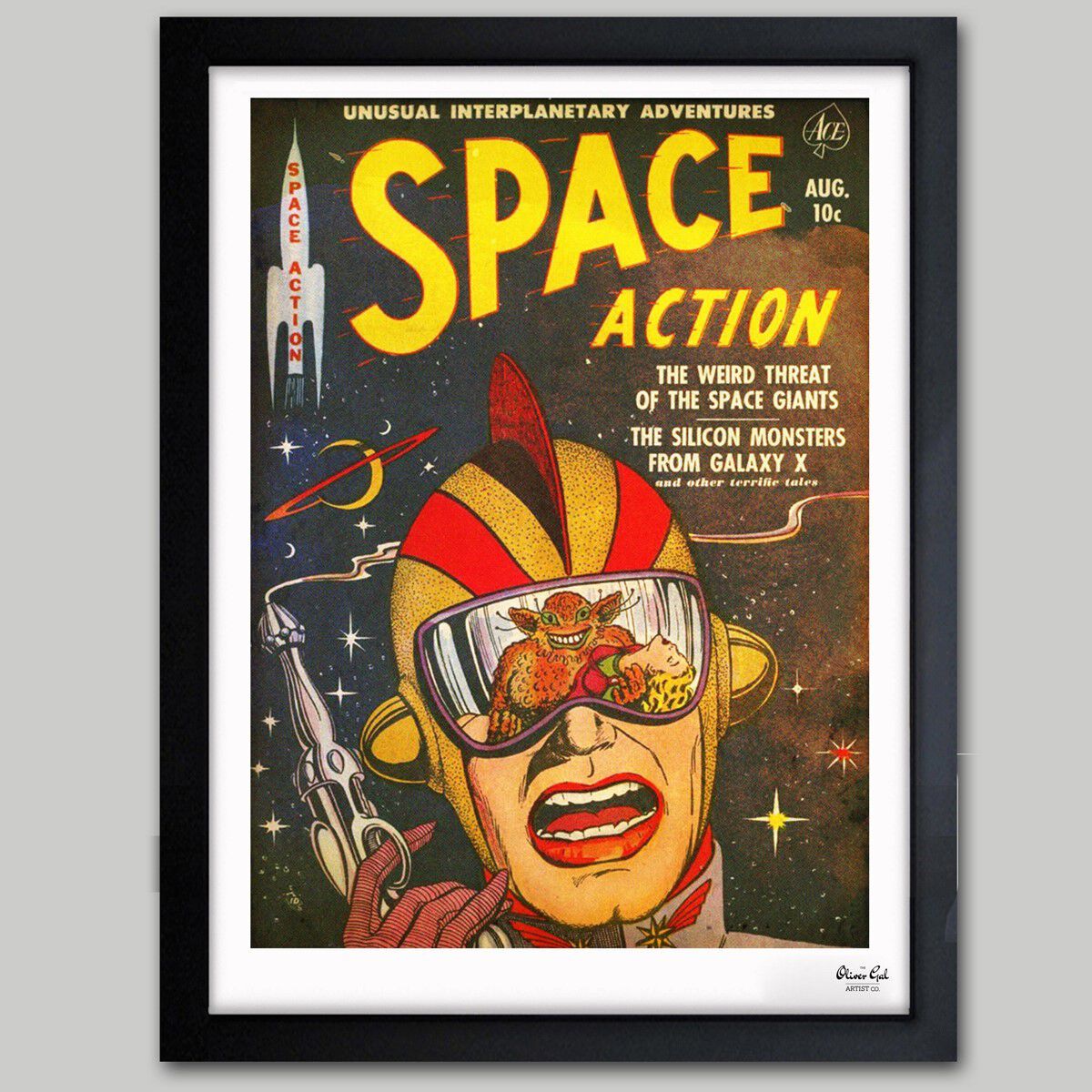 Space Action No.2, 1952 Main image