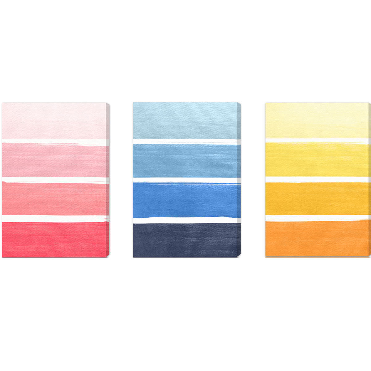 Color Studies Set: Pink, Blue and Yellow Main image