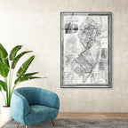 squire's Map of New Jersey 1836