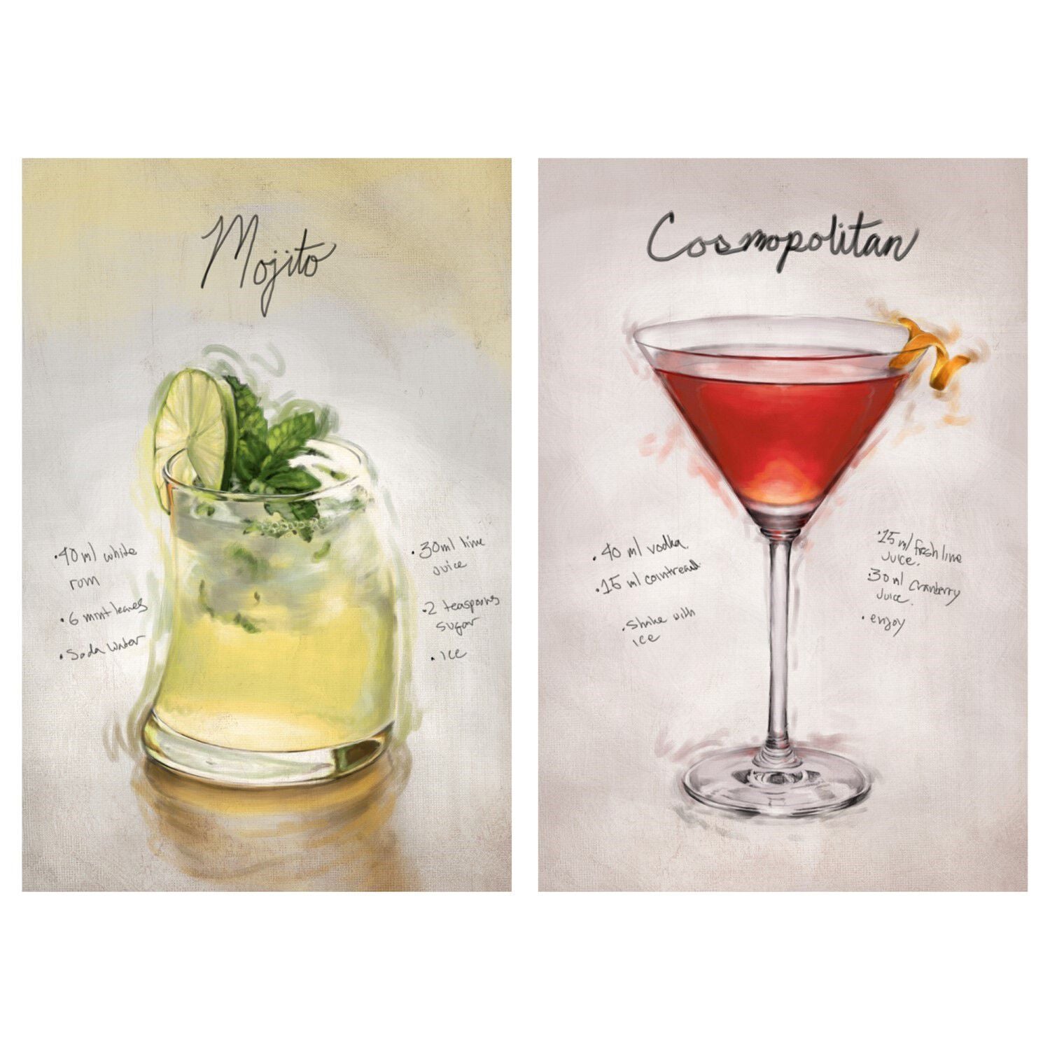 Cocktails set of 2 Main image