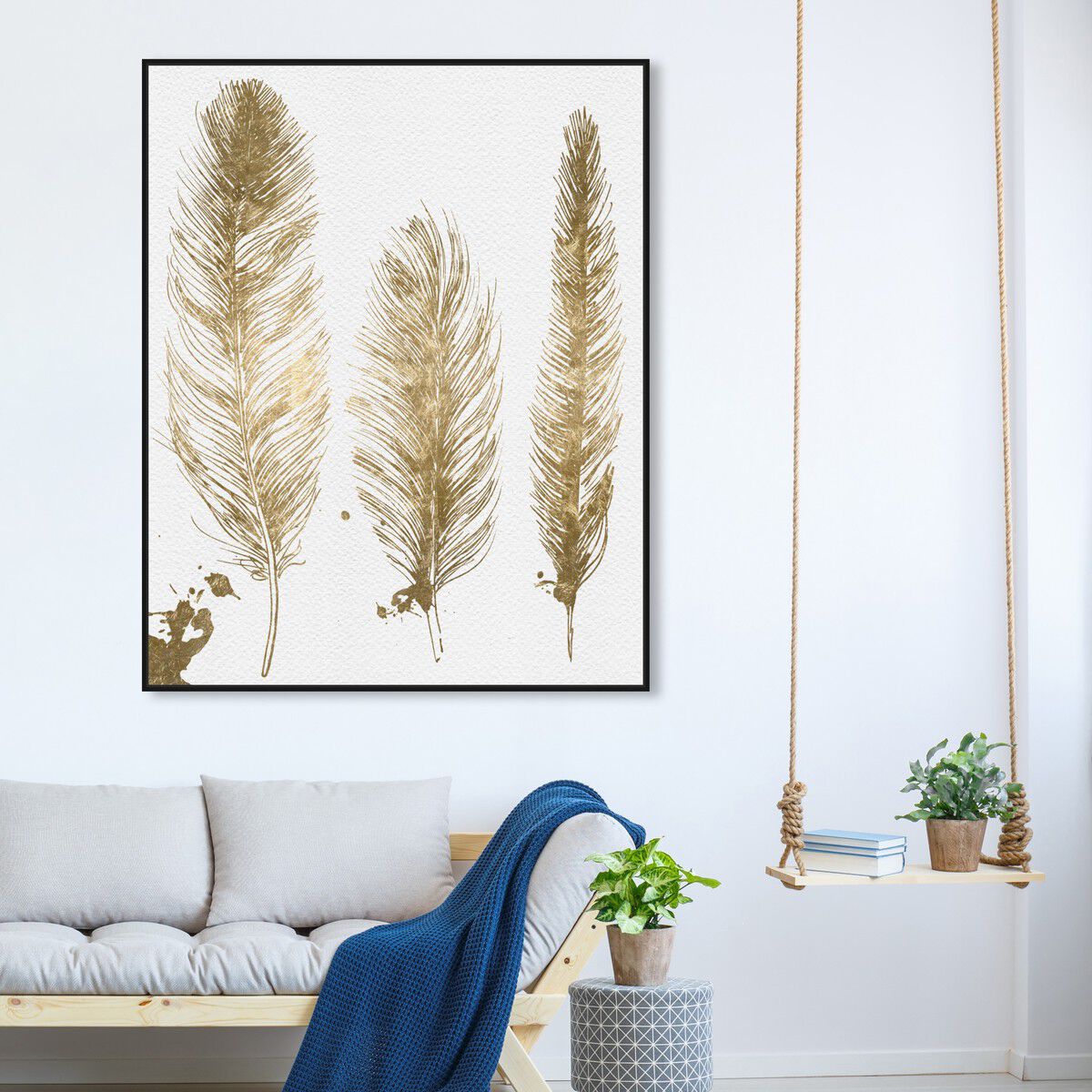 Gold Feathers