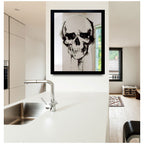 Watercolor Skull