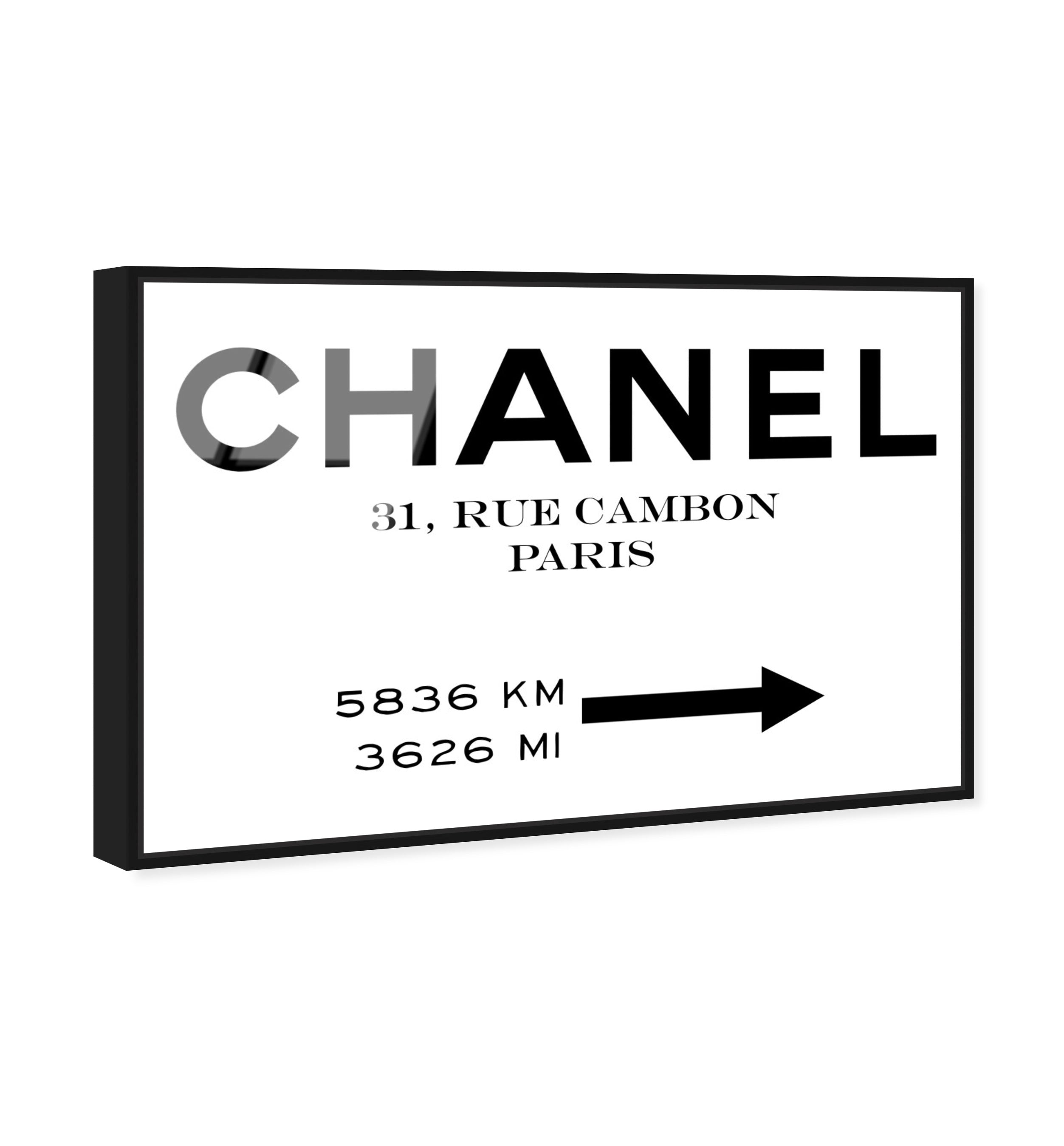 Couture Road Sign Minimalist I