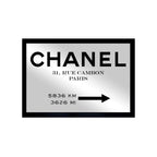Couture Road Sign Minimalist II