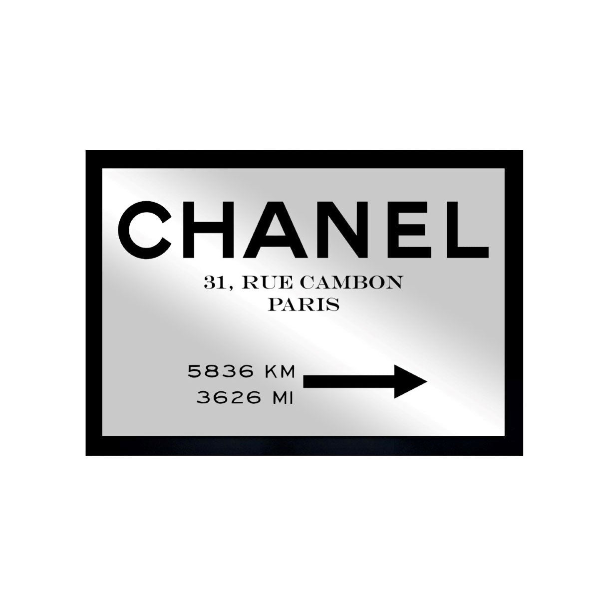 Couture Road Sign Minimalist II