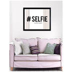 Hashtag Selfie Noir