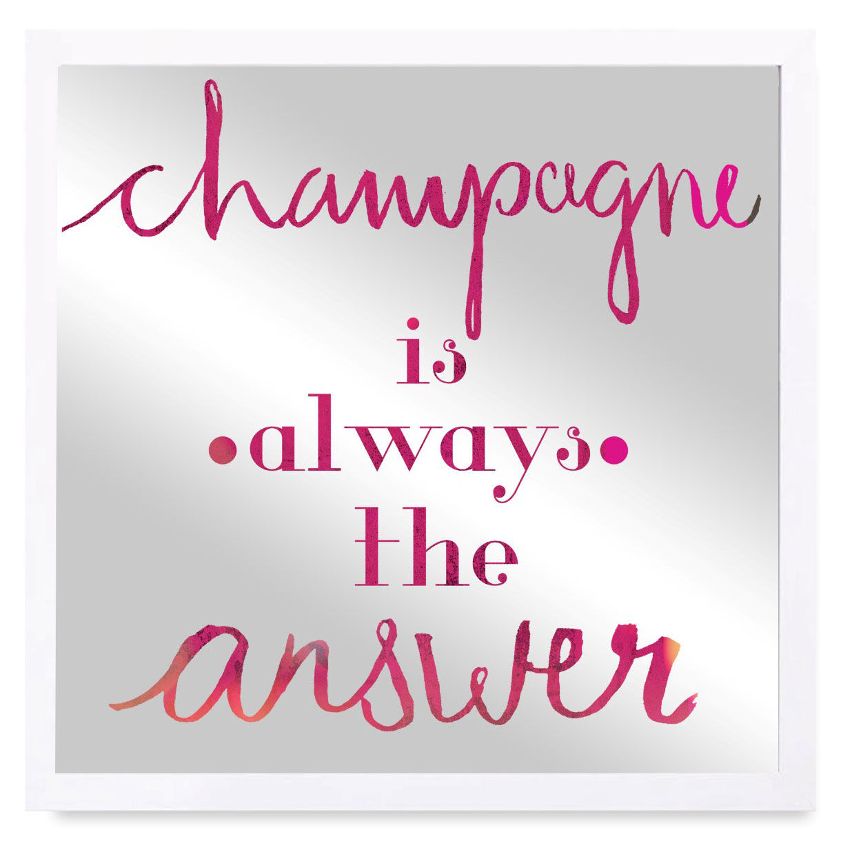 Champagne is the Answer Main image