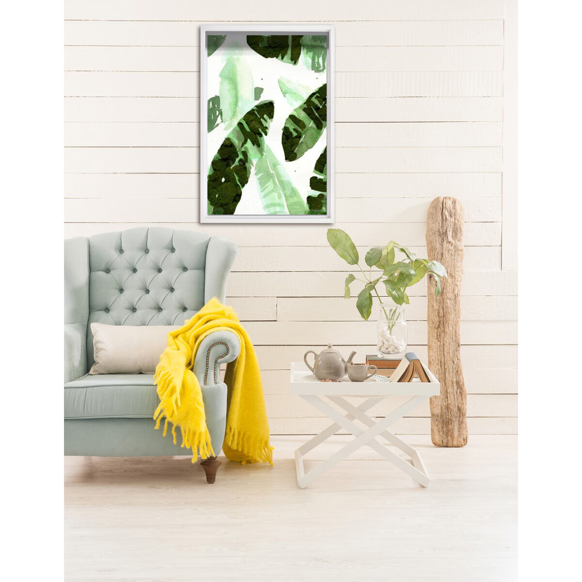Tropical Leaves Moss Live Art Secondary image