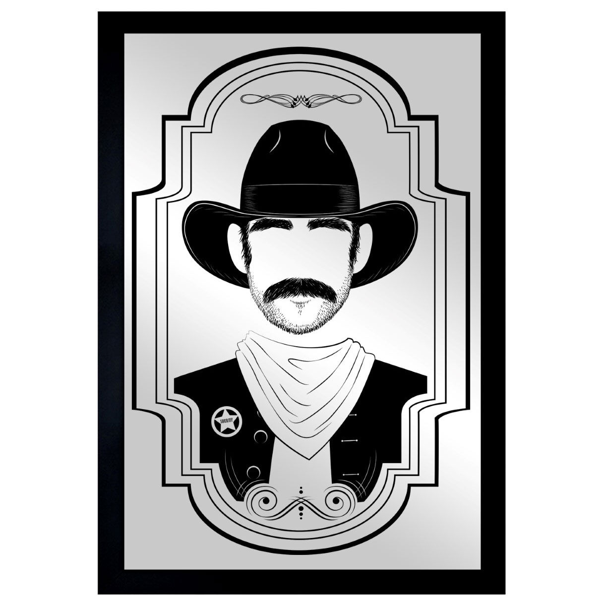 Cowboy Mirror Main image