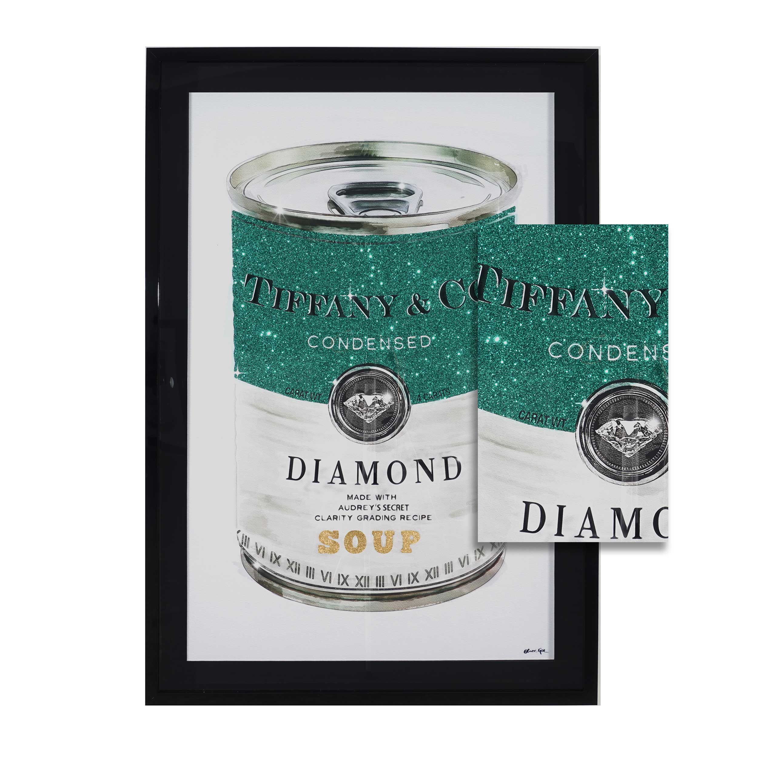 Priceless Soup Can - Glitter Main image
