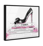 Black Shoe and Pink Lady Books