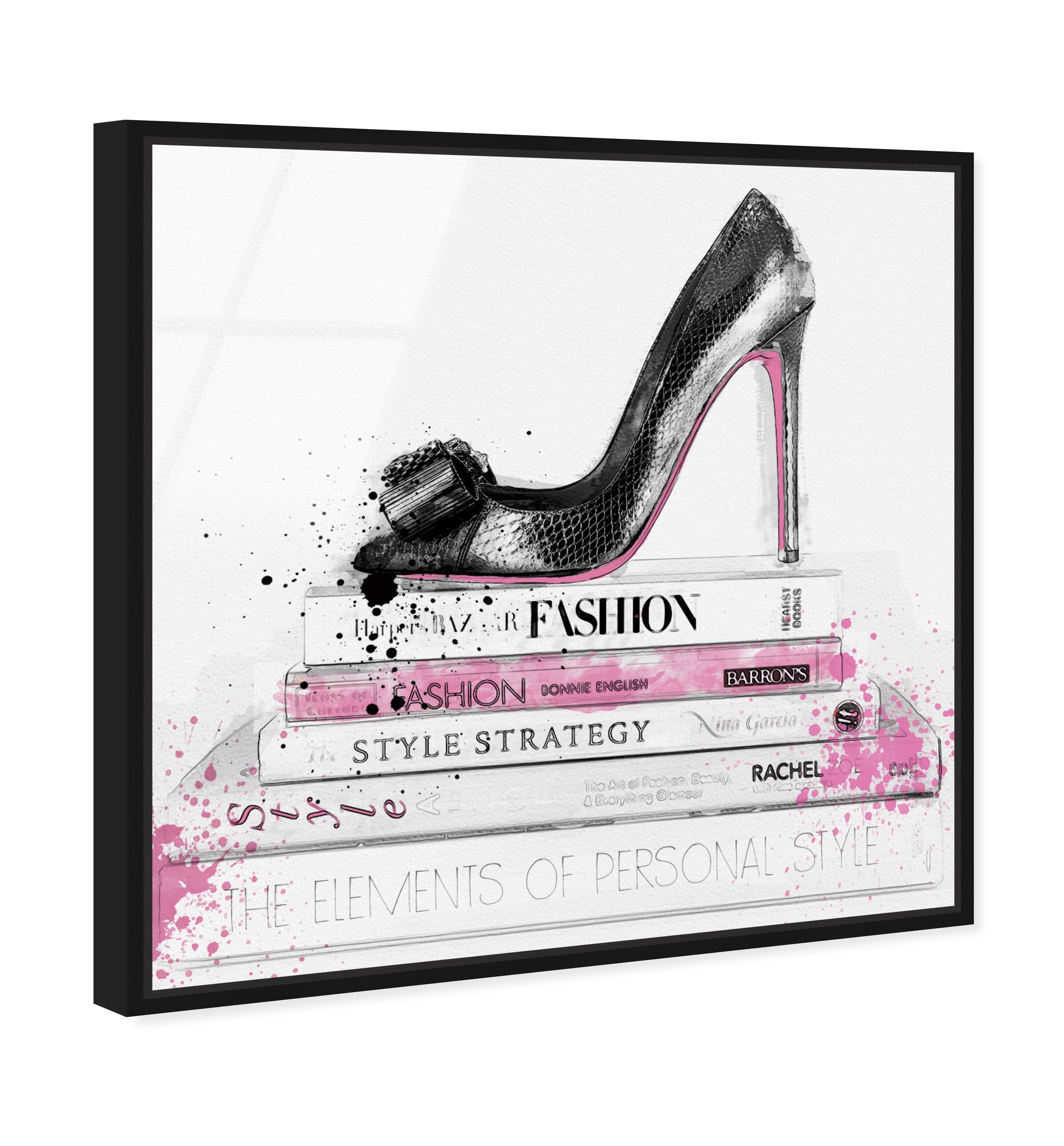 Black Shoe and Pink Lady Books