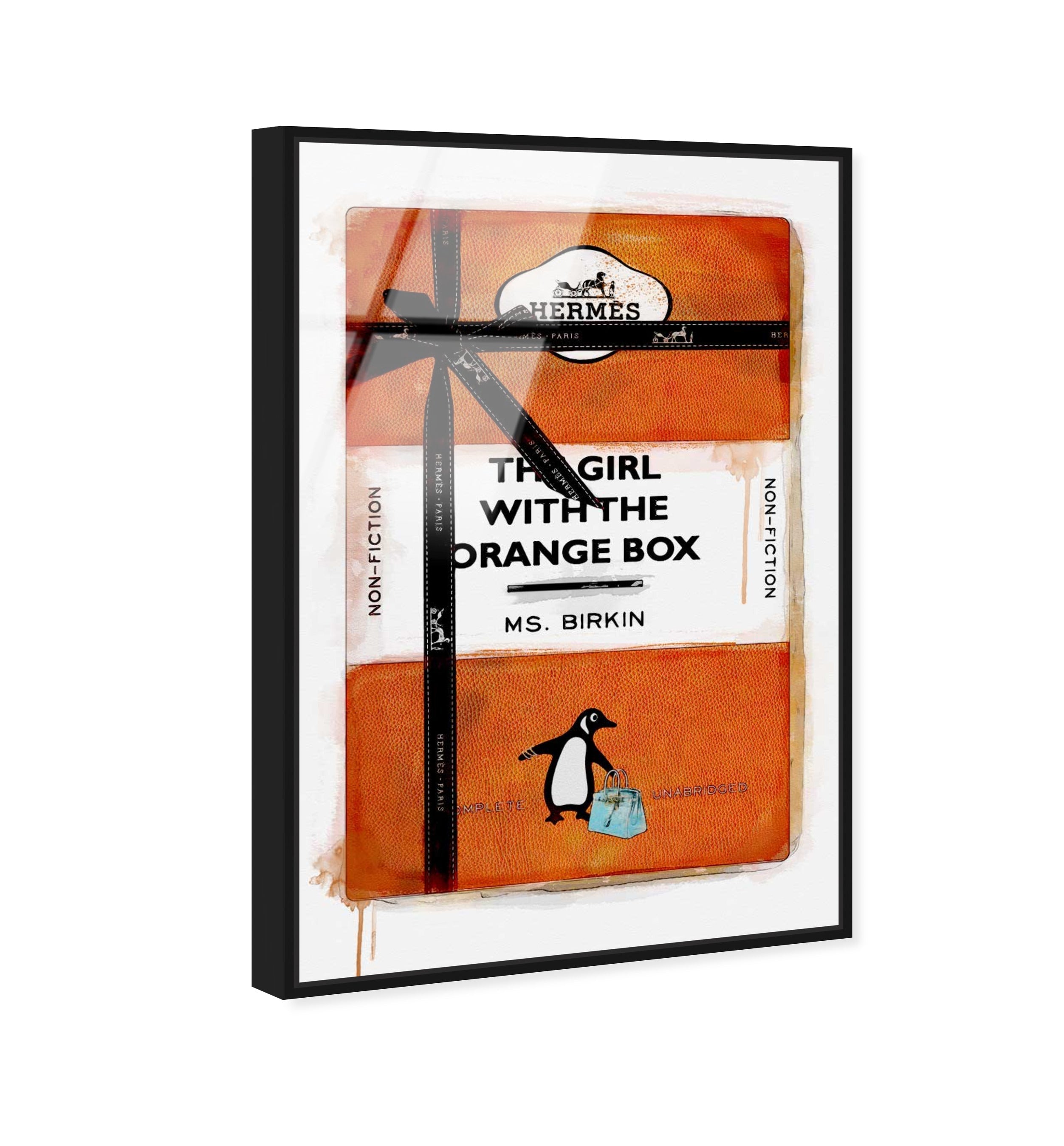 The Girl with the Orange Box