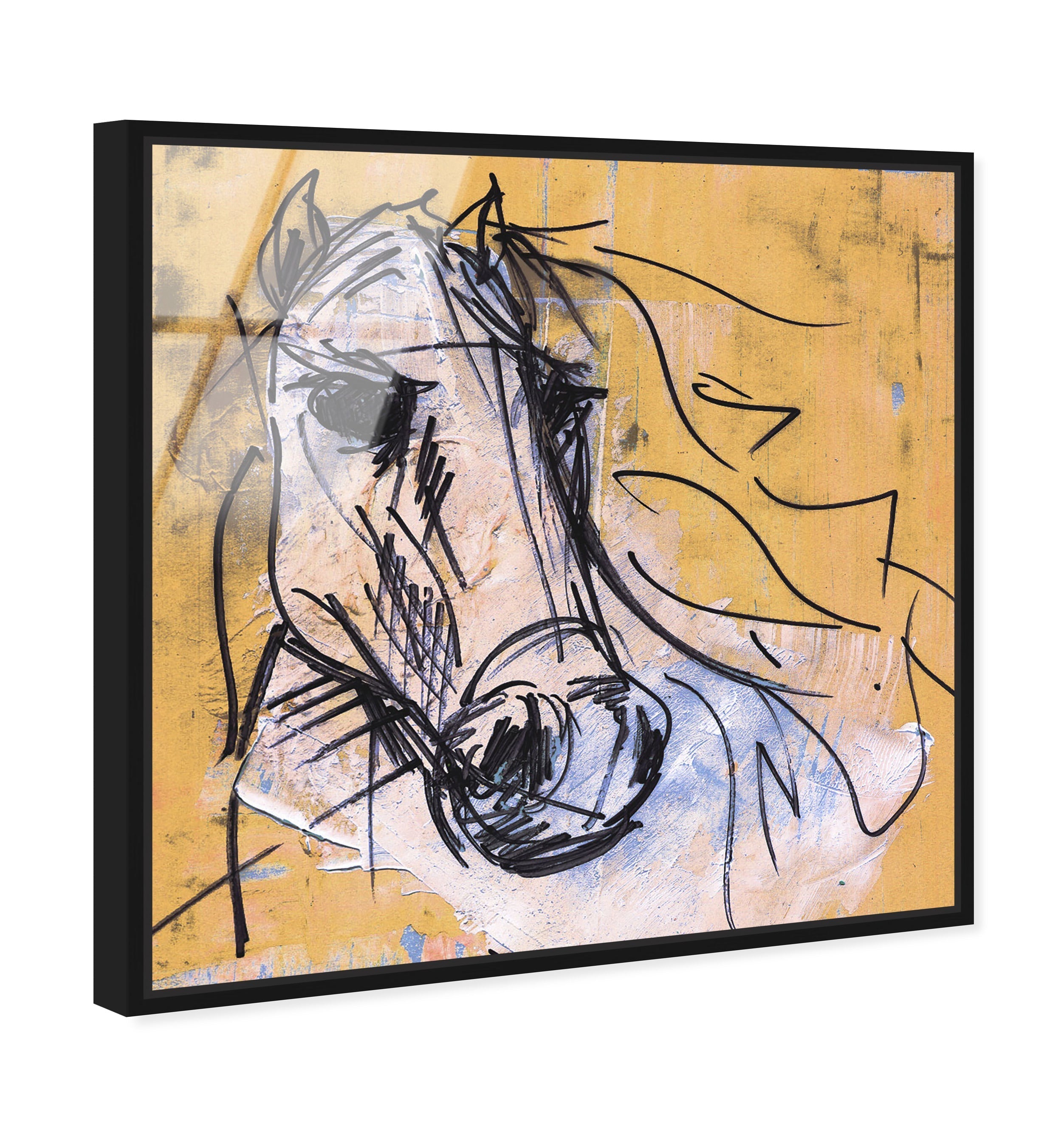 Horse Study By Carson Kressley