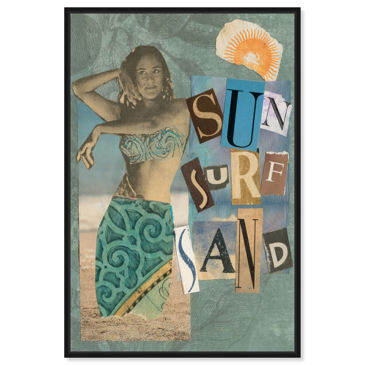 Sun Surf Sand by Anne Wadsworth