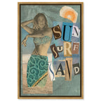 Sun Surf Sand by Anne Wadsworth