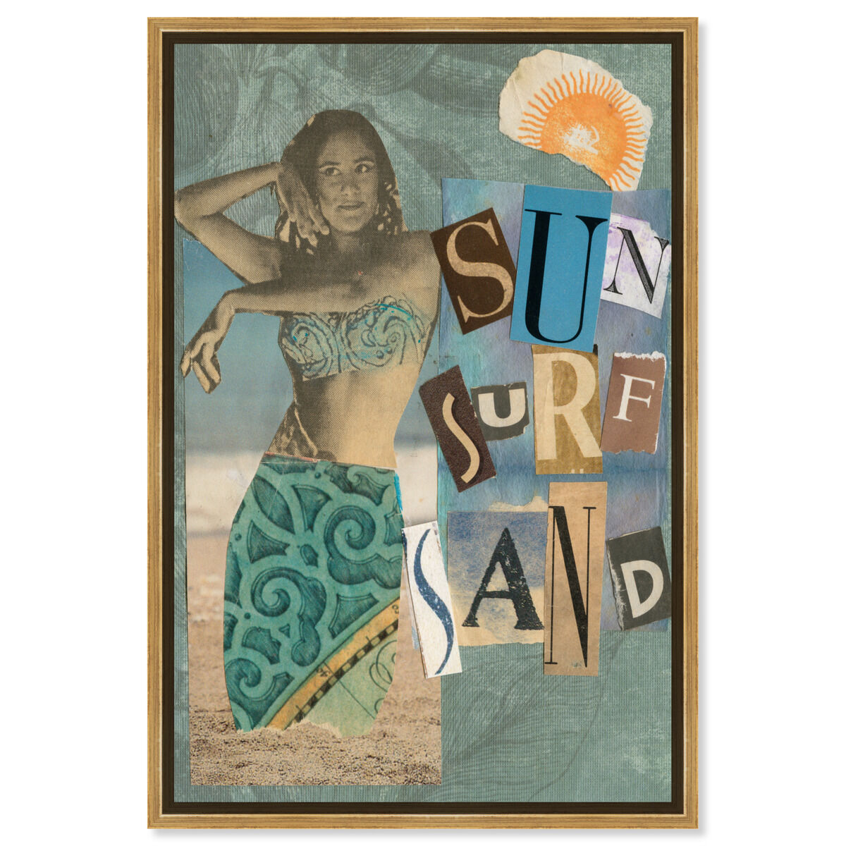 Sun Surf Sand by Anne Wadsworth