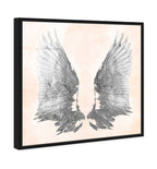 Pink Silver Wings