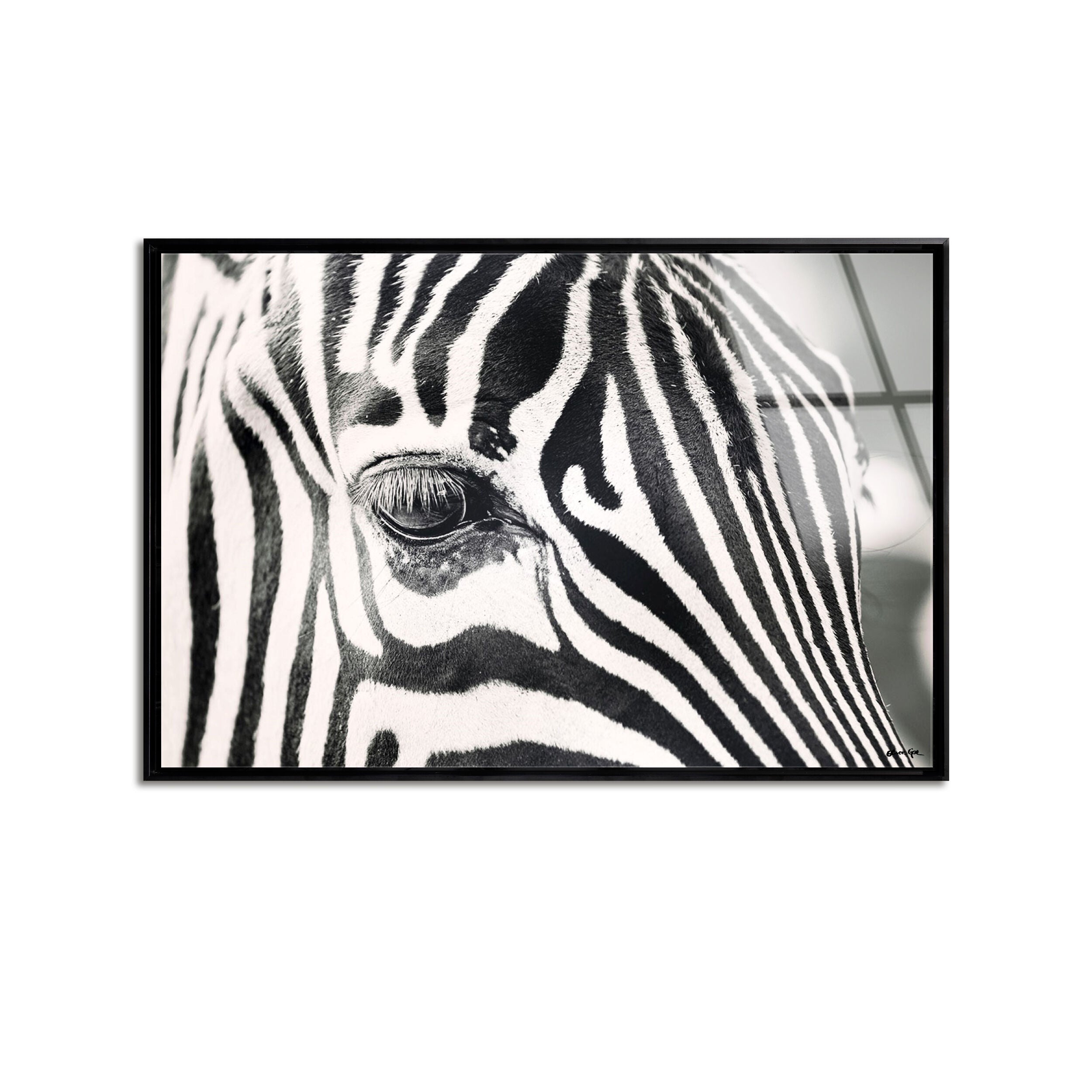 Natural Stripes - Framed Acrylic Art