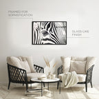 Natural Stripes - Framed Acrylic Art