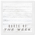 Quote Of The Week