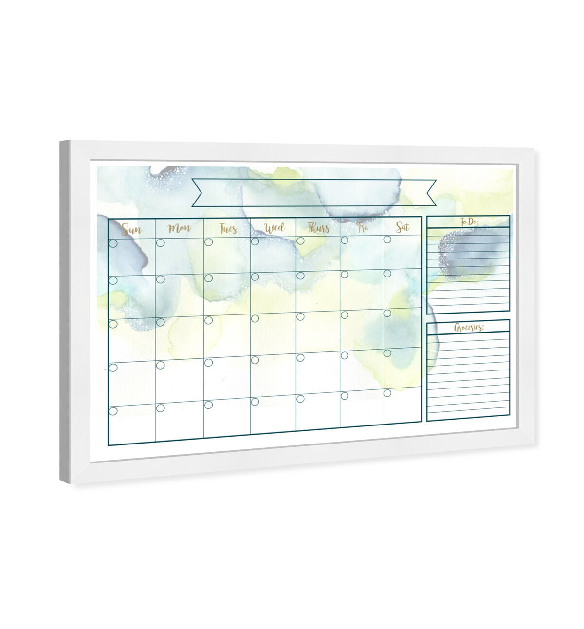 Watercolor Calendar
