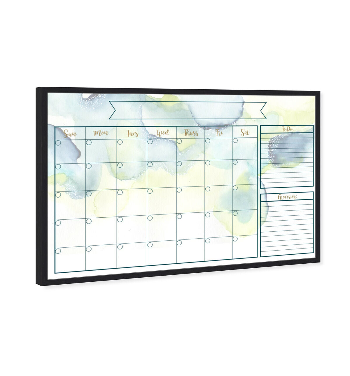 Watercolor Calendar