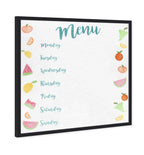 Menu Fruits