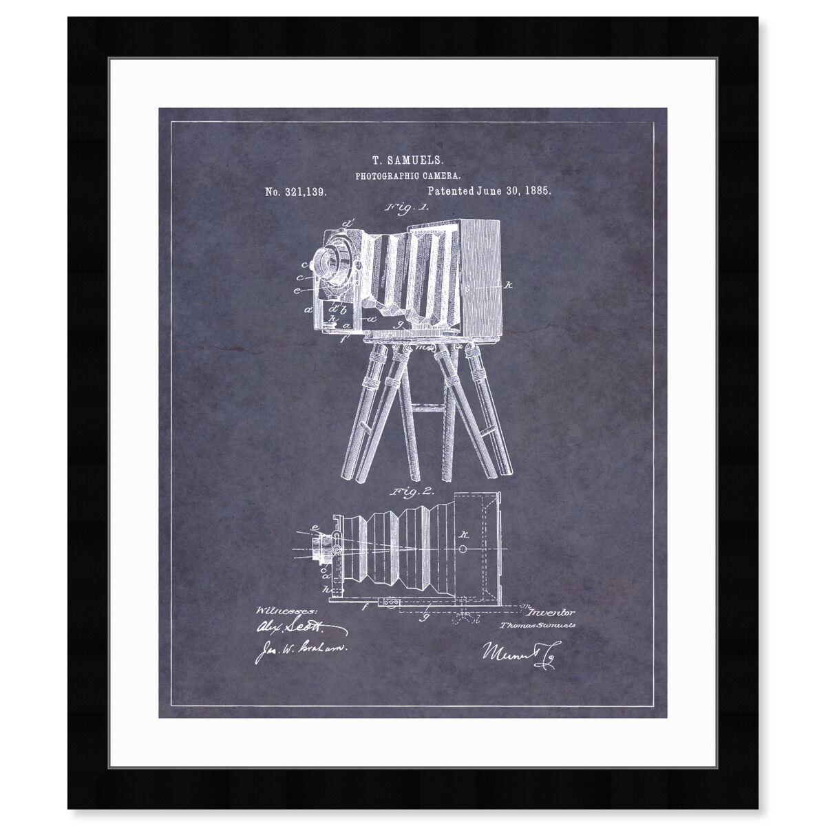 Samuels Camera, 1885