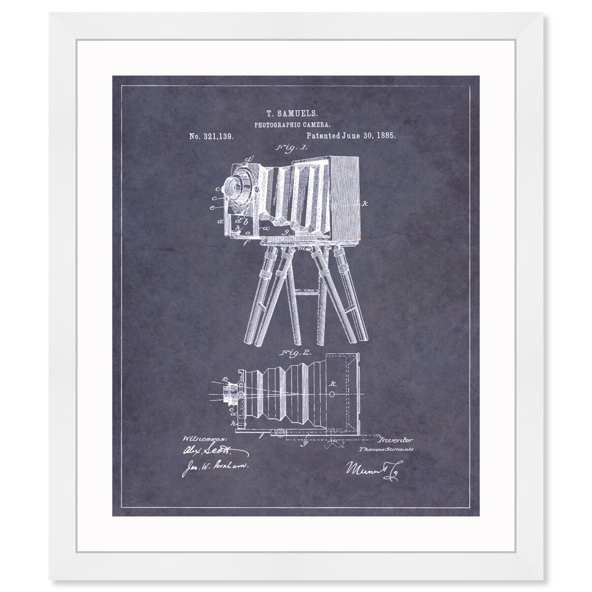 Samuels Camera, 1885