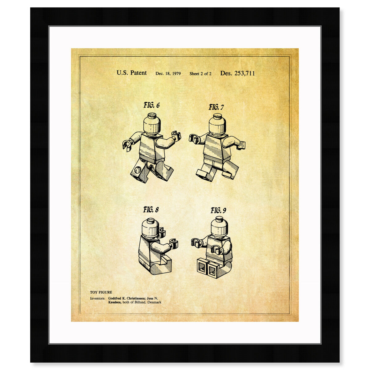 Lego Toy Figure #2, 1979 Main image