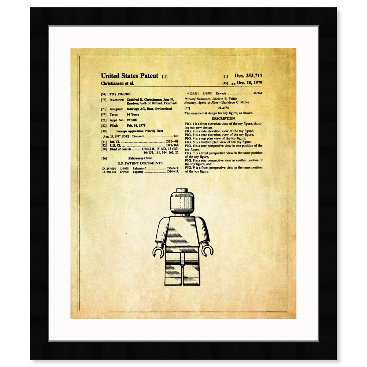 Lego Toy Figure #3, 1979 Main image