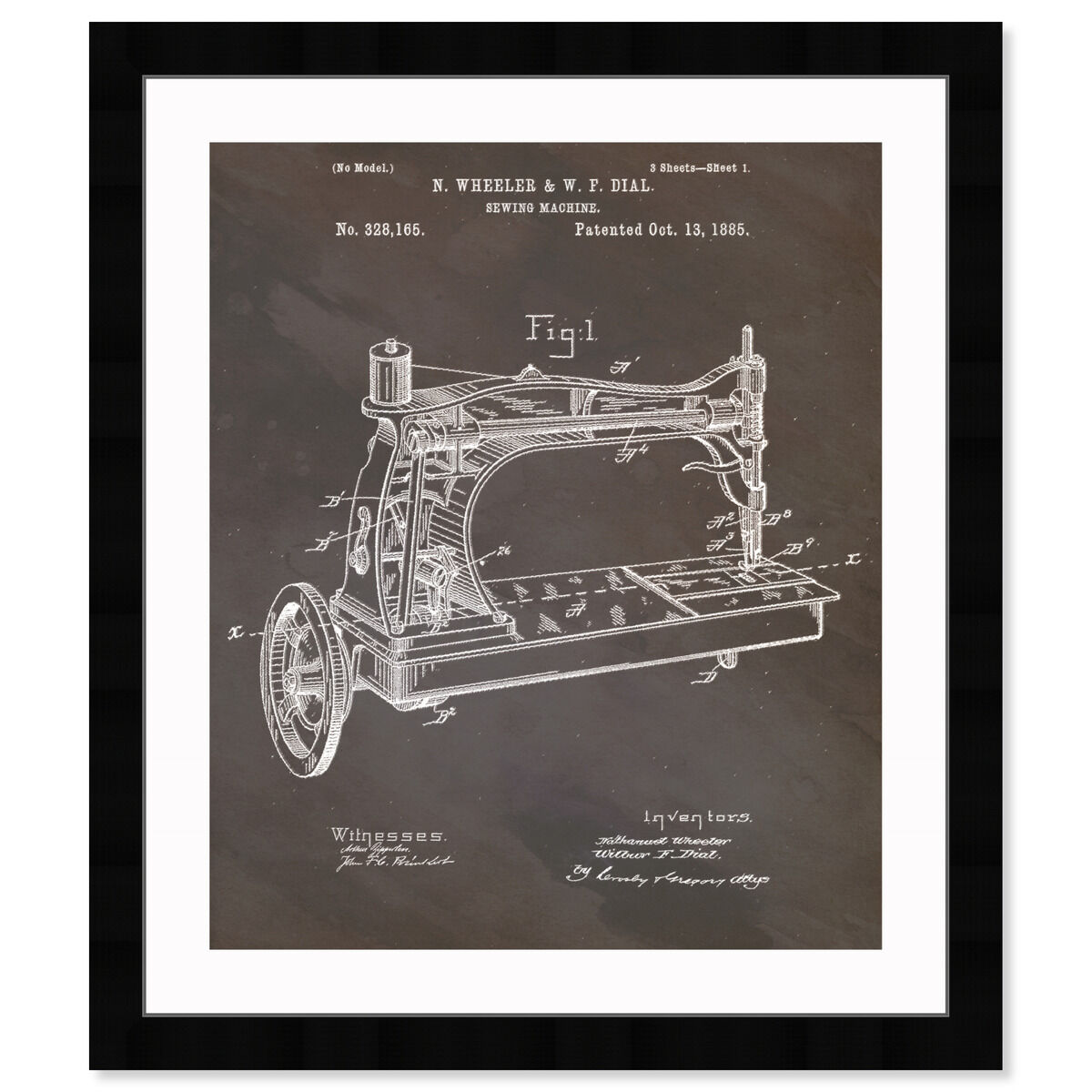Sewing Machine, 1885 Main image