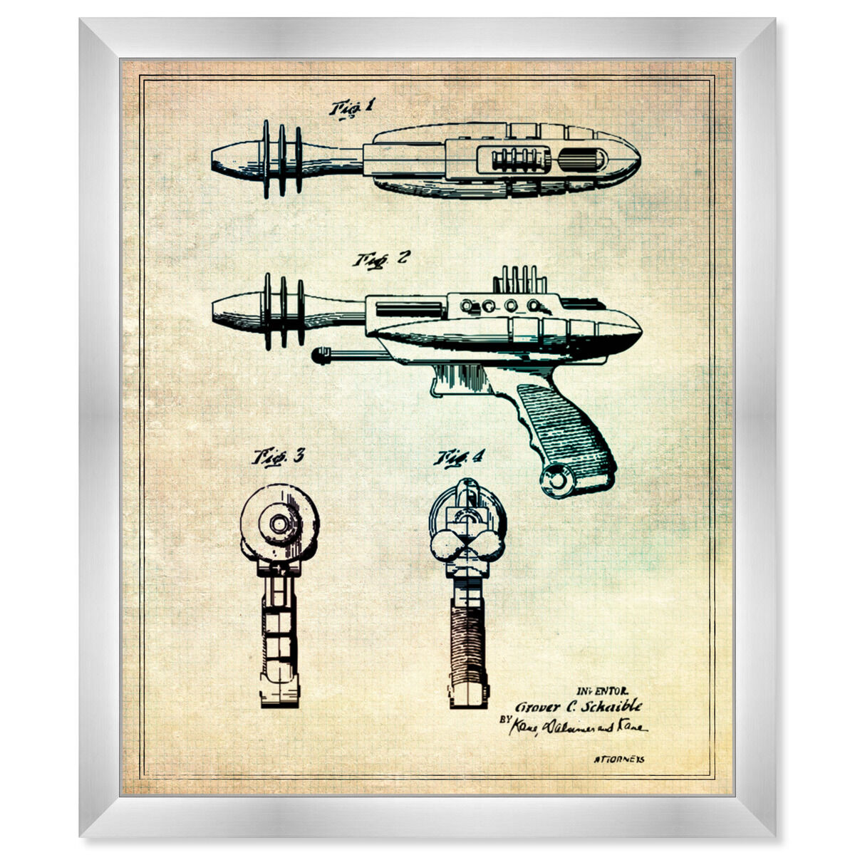 Pyrotomic Disintegrator Gun, 1963