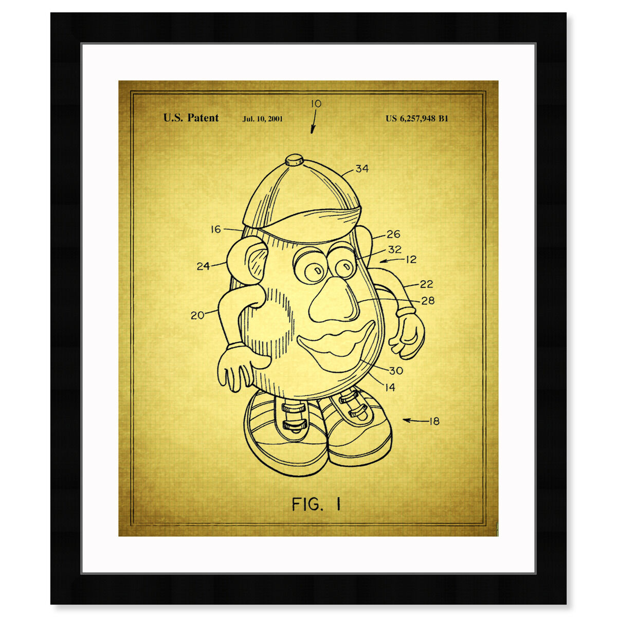 Mr Potato, 2001