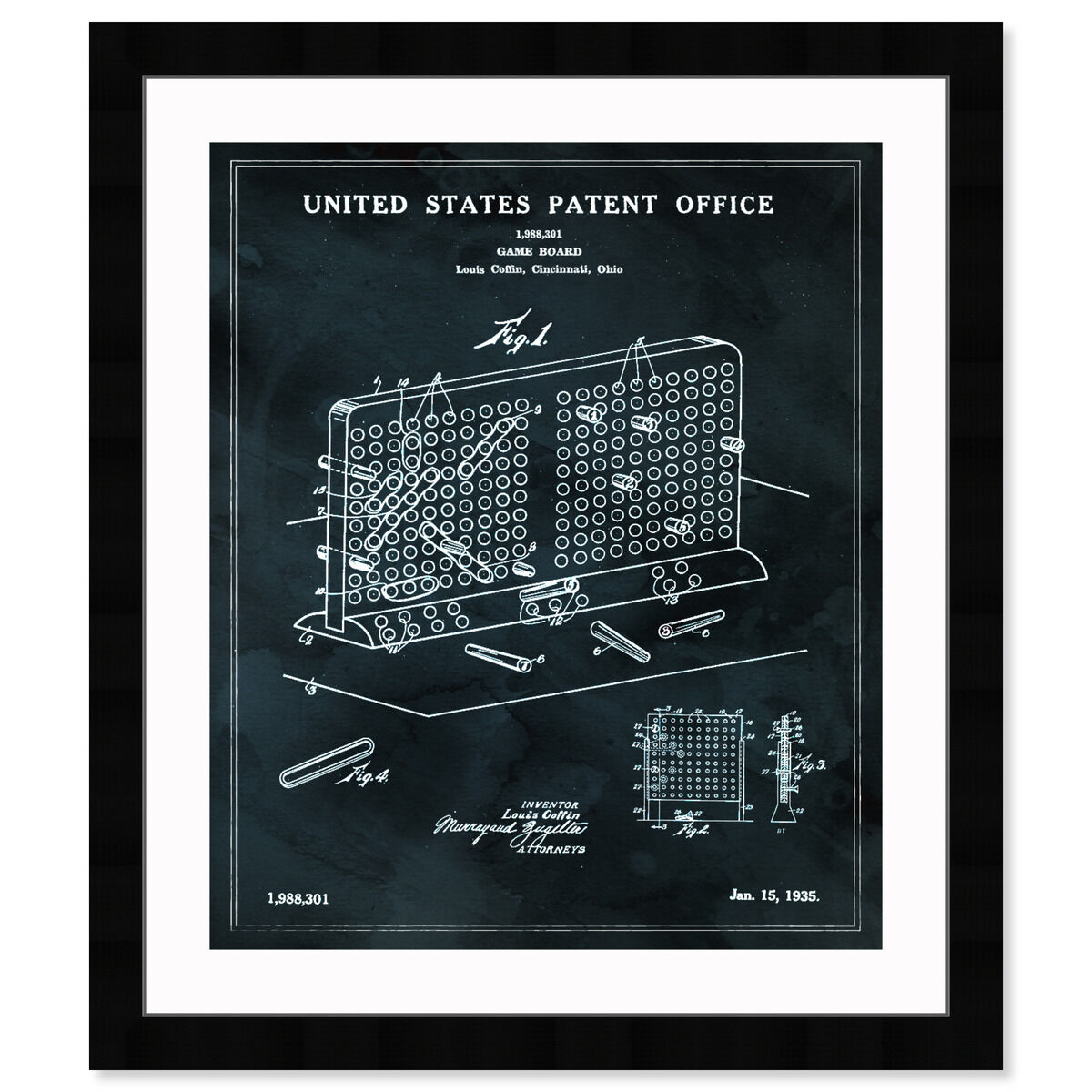 Battleship Game Board, 1935 Main image