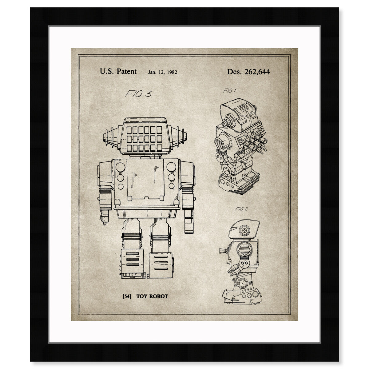 Toy Robot, 1982 - Gray