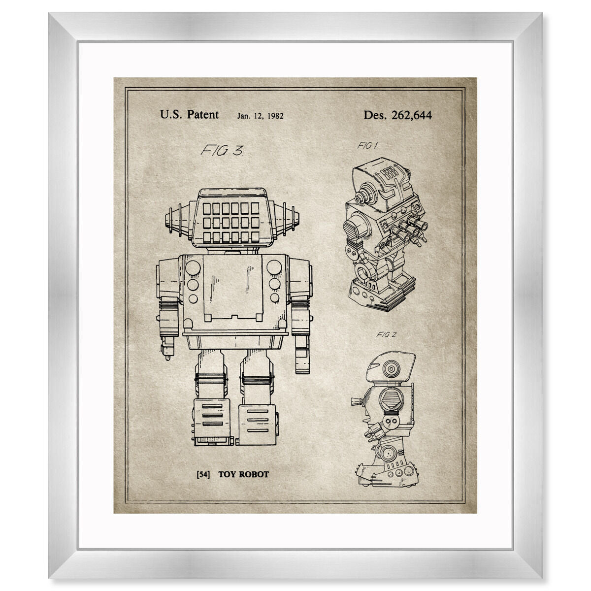 Toy Robot, 1982 - Gray
