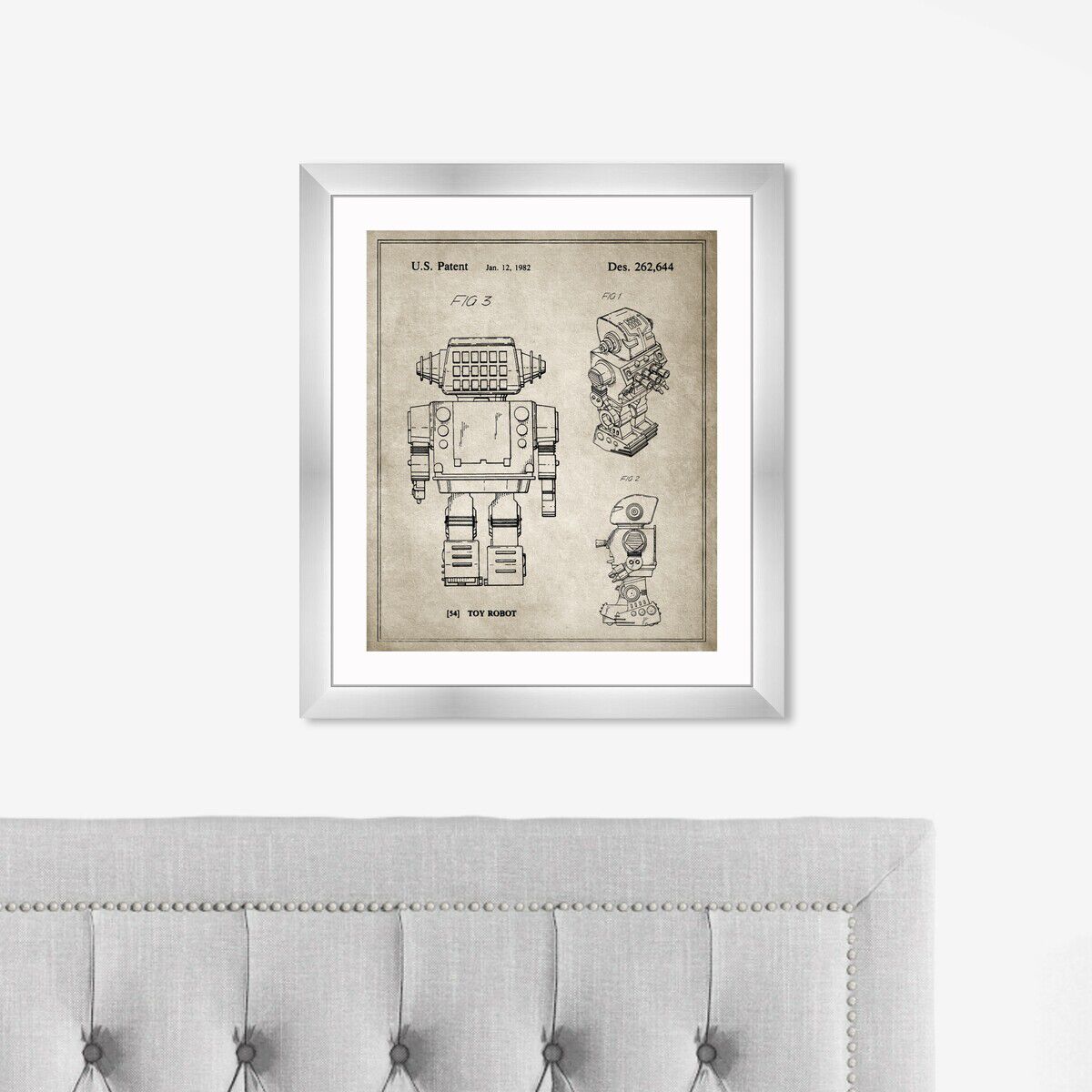 Toy Robot, 1982 - Gray