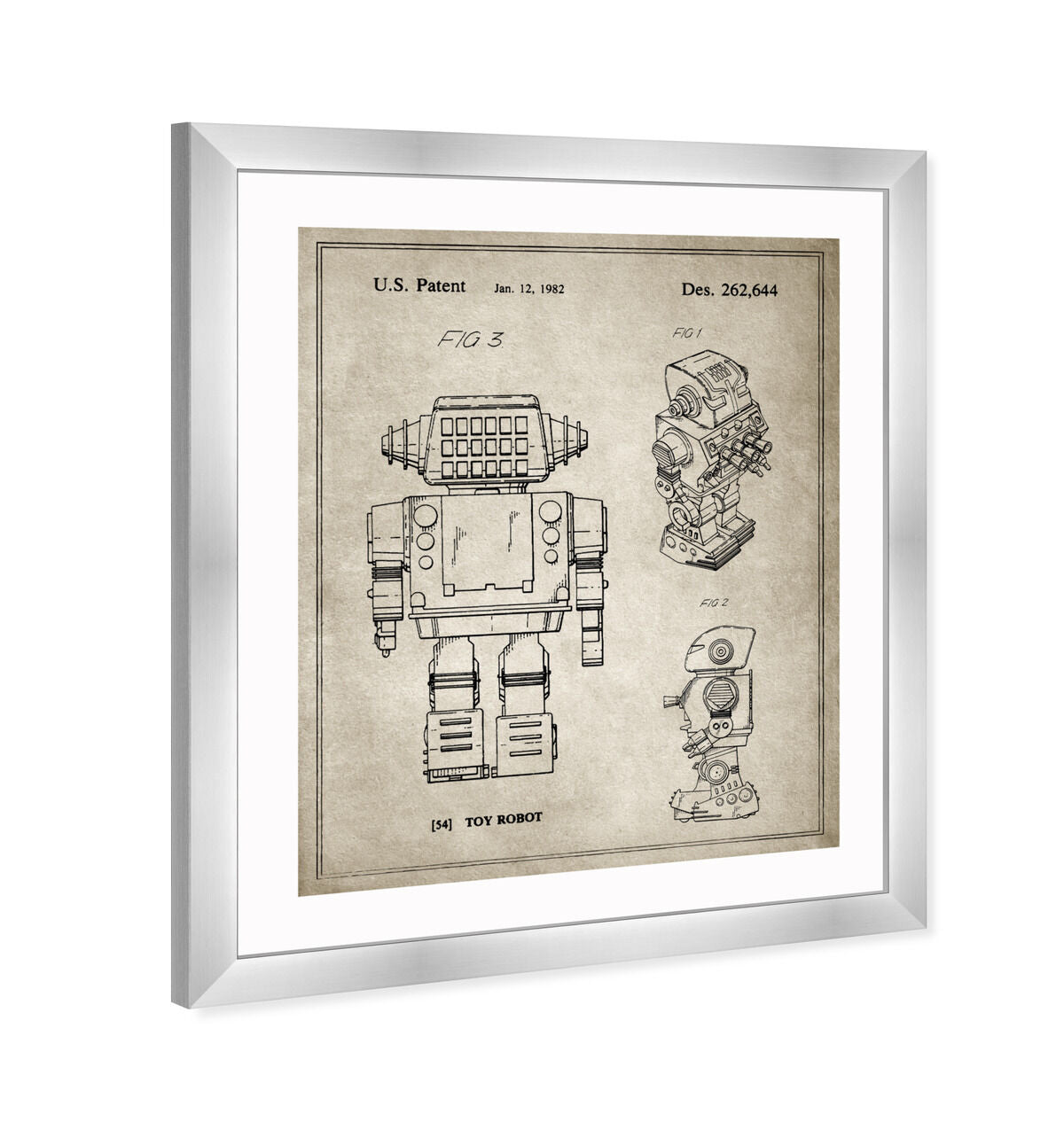 Toy Robot, 1982 - Gray