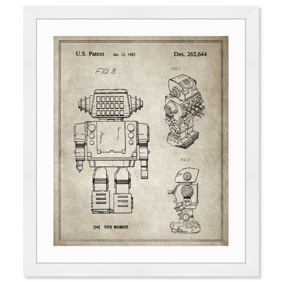 Toy Robot, 1982 - Gray
