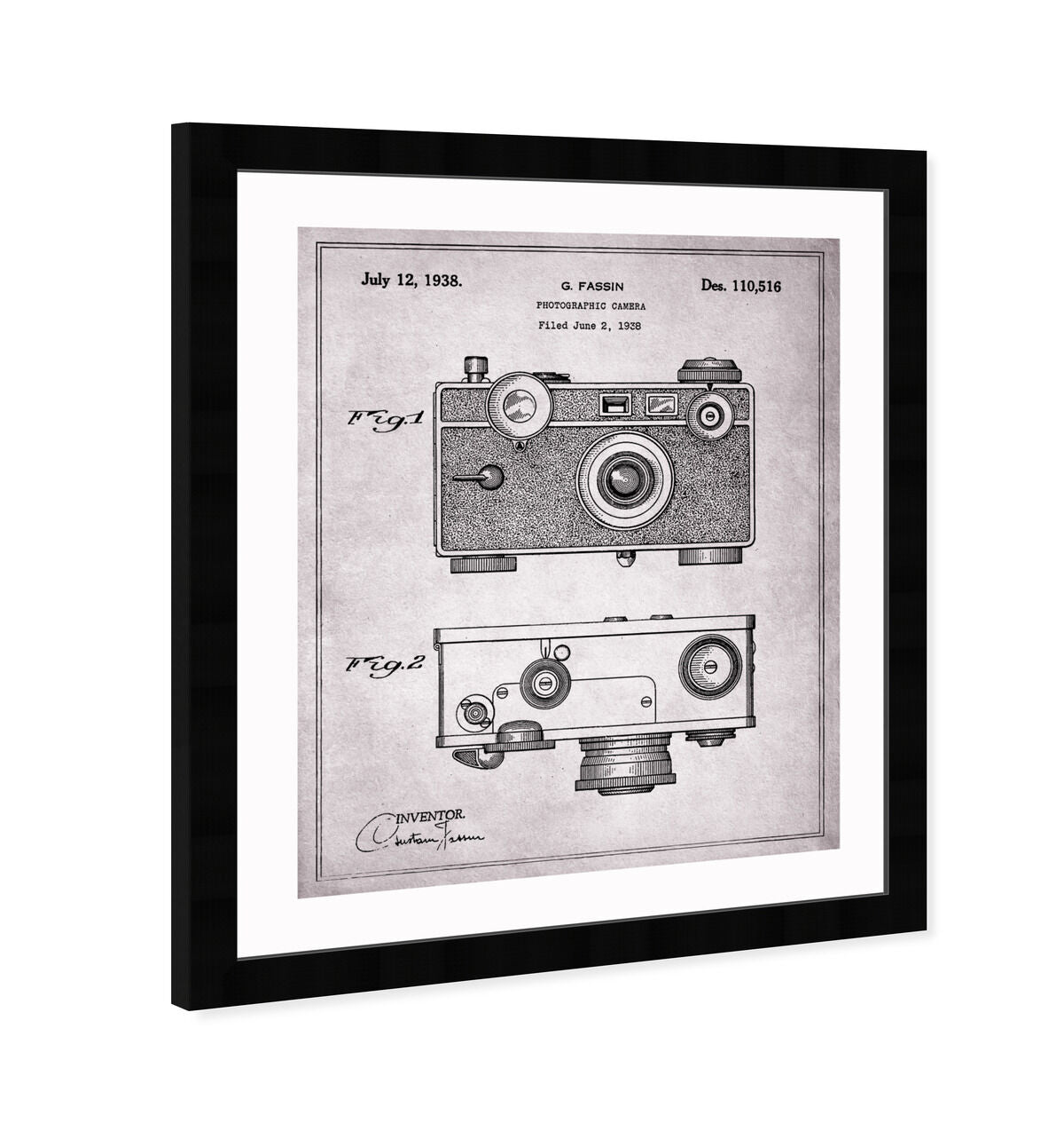 Fassin Camera, 1938 - Gray