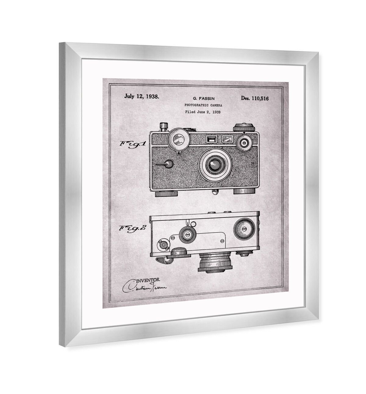 Fassin Camera, 1938 - Gray