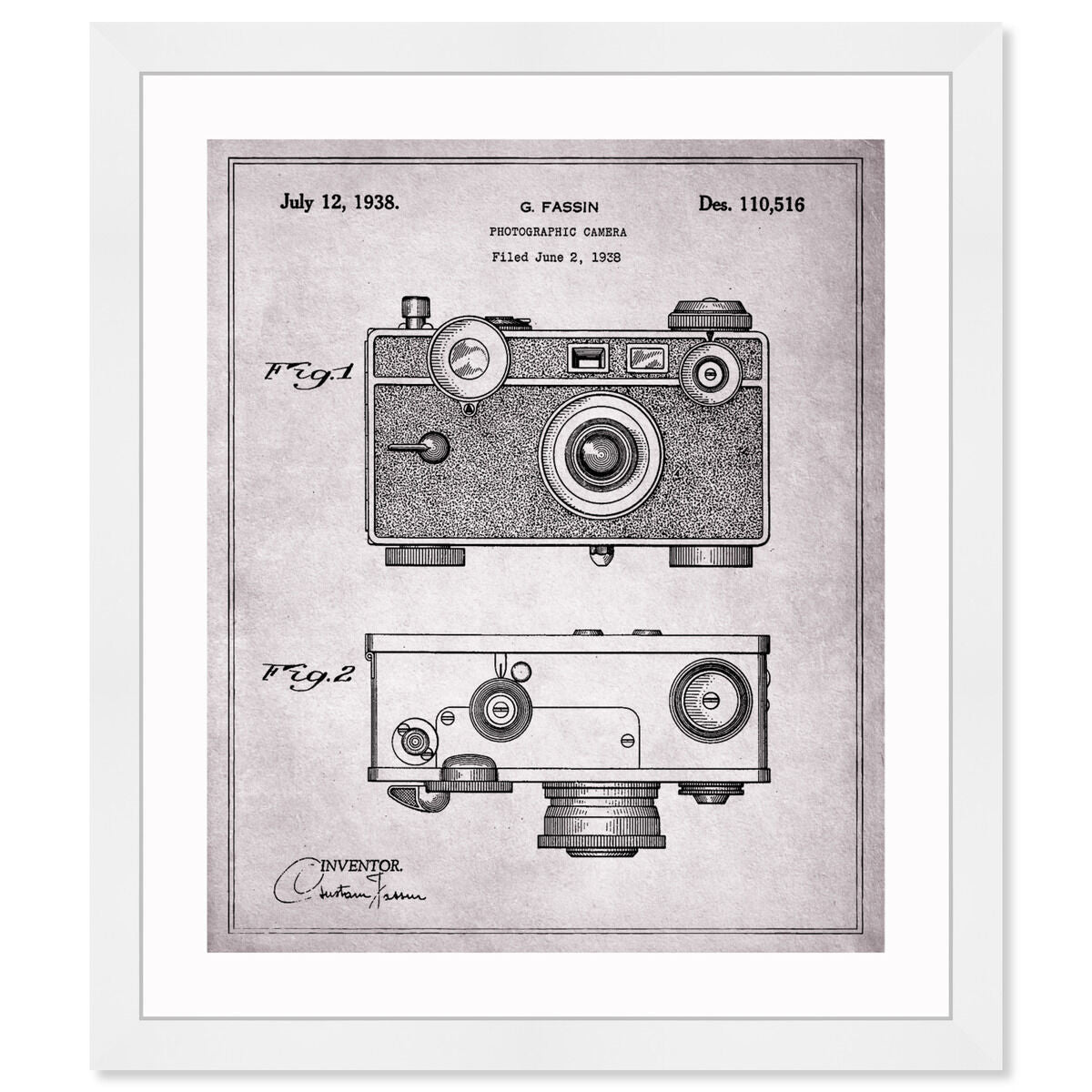 Fassin Camera, 1938 - Gray