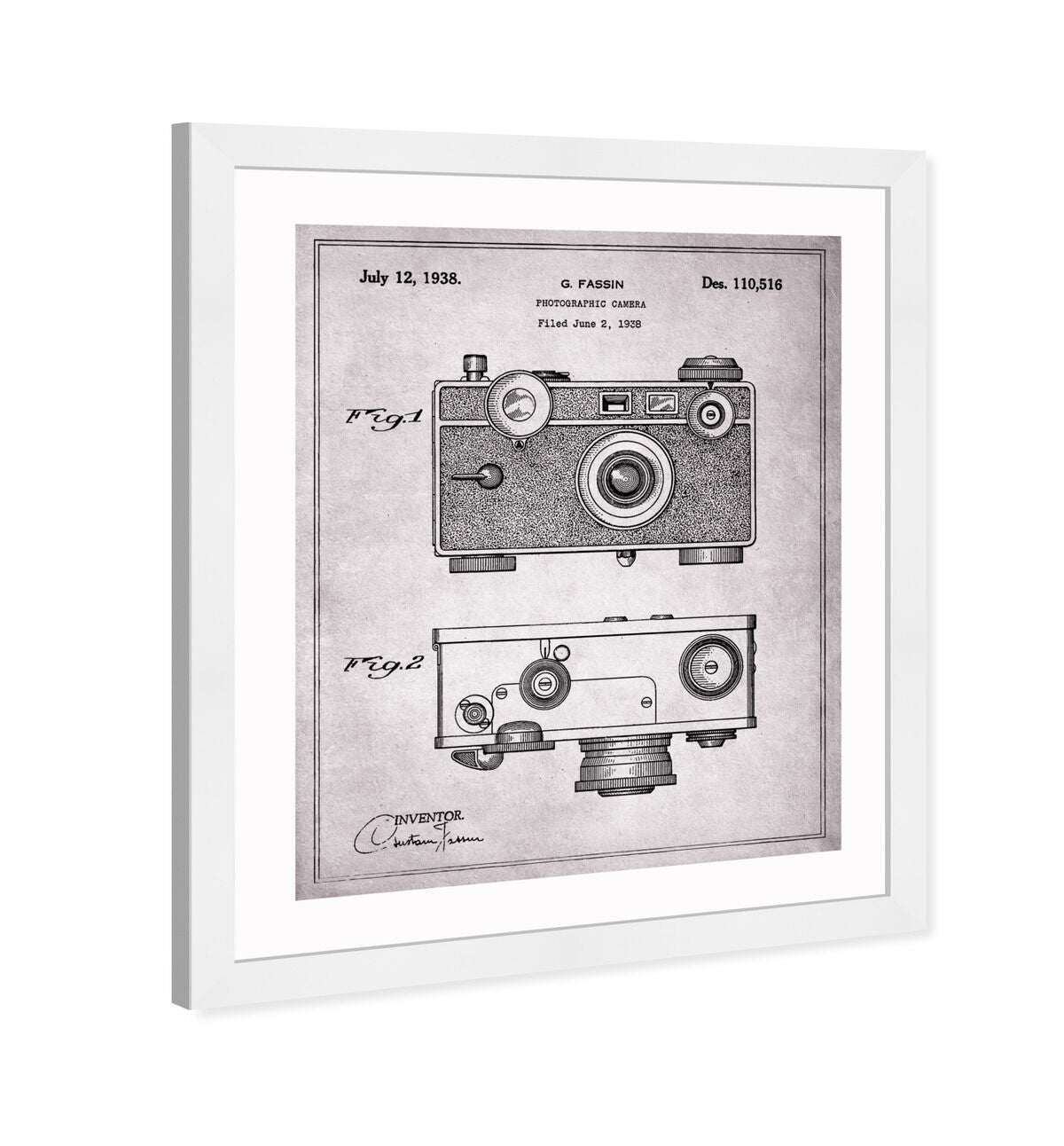 Fassin Camera, 1938 - Gray