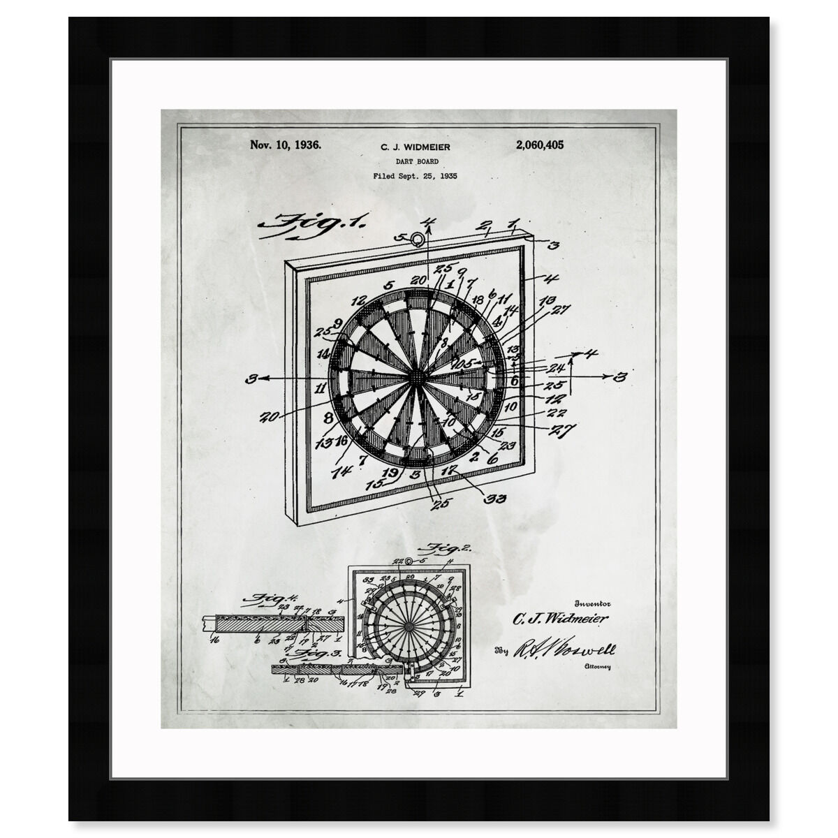 Dart Board 1936