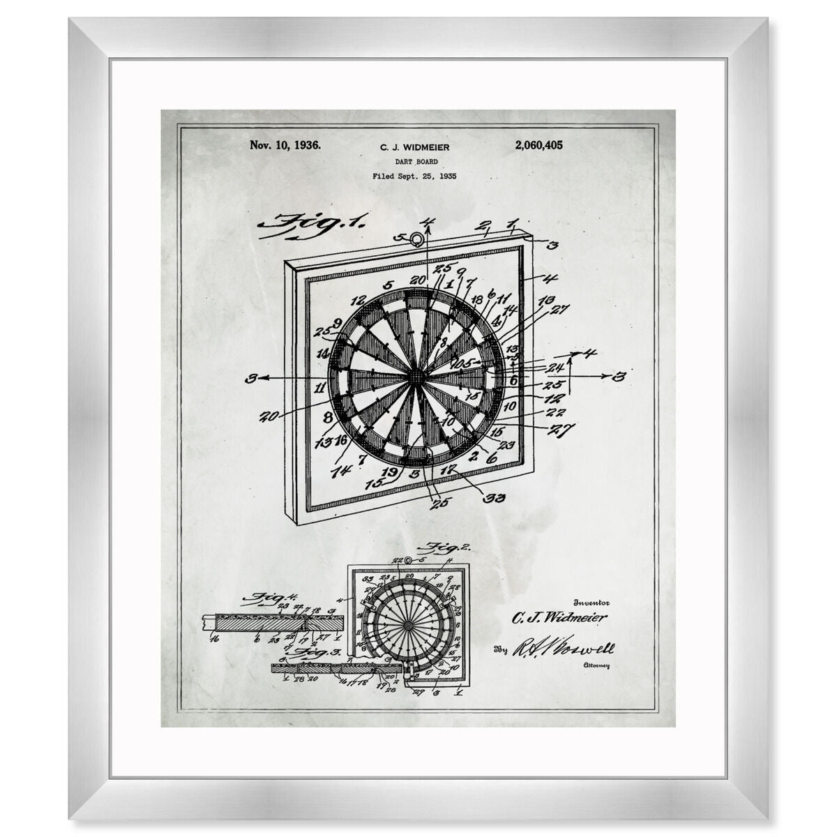 Dart Board 1936